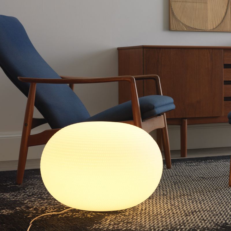 Bianca Table Lamp by Fontana Arte Lamps